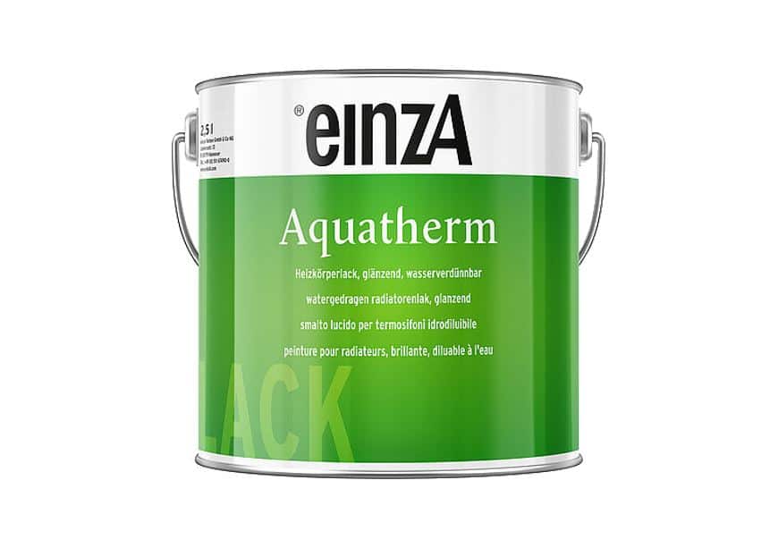 einzA Heizkörperlack Aquatherm Weißlack