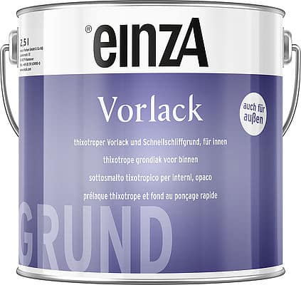 einzA Vorlack für außen und innen 750ml