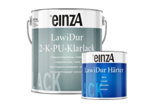einzA Lawidur 2K PU und Härter 3 kg Klarlack hochglänzend
