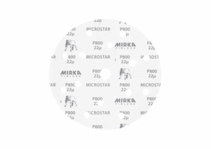 Mirka Microstar Klett, 15-fach gelocht, Ø150mm, P800
