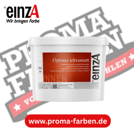 einzA Optima Ultramatt weiß 15 Liter online bestellen bei ProMa Farben
