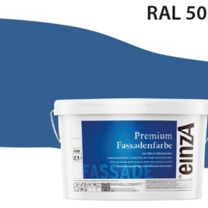 Fassadenfarbe Fernblau RAL 5023