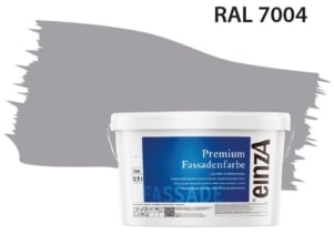 Fassadenfarbe Signalgrau RAL 7004