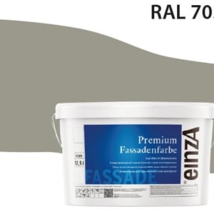 Fassadenfarbe Steingrau RAL 7030