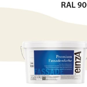 Fassadenfarbe Cremeweiß RAL 9001