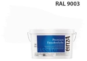 Fassadenfarbe Signalweiß RAL 9003