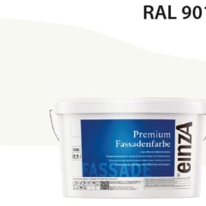 Fassadenfarbe Reinweiß RAL 9010
