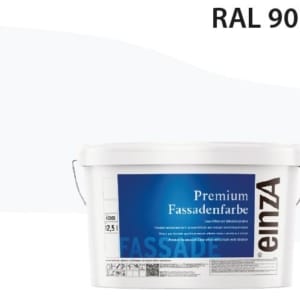 Fassadenfarbe Verkehrsweiß RAL 9016