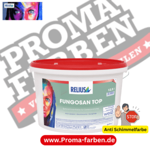 Relius Fungosan Top 12,5 Liter ( Schutz für alle schimmelgefährdeten Innenwandflächen)