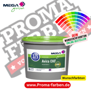 MEGAgrün 375 Avira EKF Wunschfarbton 12,5l (Allergikerfarbe)