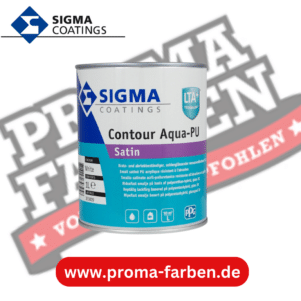 SIGMA Contour Aqua-PU Satin 1l weiss online bestellen bei ProMa Farben