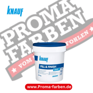Knauf Fill & Finish Light Füll- und Feinspachtelmasse 20 Kg (Fertigspachtel)