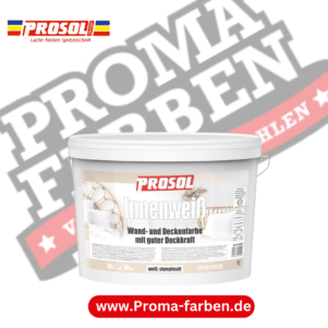 Prosol Innenweiß 10,00 Liter Weiss