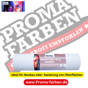 Glattes, vorpigmentiertes Zellstoff-Spezialvlies zum Abdecken des Untergrundes und Erstellung strukturgleicher Flächen im Innenbereich. Schafft einen besonders glatten, gleichmäßig saugenden Untergrund vor Überarbeitung mit Tapeten oder Anstrichen. 