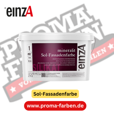 einzA mineralit Sol-Fassadenfarbe online bestellen bei ProMa Farben