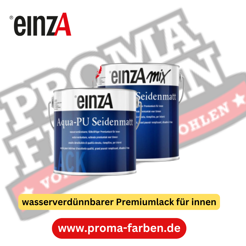 einza Aqua PU Seidenmatt Wunschfarbton