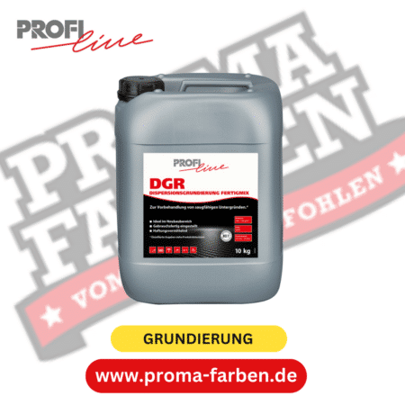 PROFILINE DGR Dispersion Grundierung 10 kg für optimale Untergrundvorbereitung