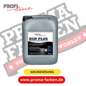 PROFILINE DGR Plus Dispersion Grundierung 10 kg für optimale Oberflächenvorbereitung