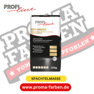 PROFILINE ZSP-Faser Zementäre Spachtelmasse 25 kg für robuste Oberflächen