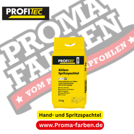 Spritzspachtel auf Dispersionsbasis für den dünnschichtigen Materialauftrag auf ebenen Untergründen, wie Beton und Betonfertigteilen (bis 2 mm pro Auftrag). Zum Abglätten und zum dekorativen Sprenkelauftrag auf Innenwand- und Deckenflächen. Gutes Deckvermögen, lange Offenzeit, nass filzbar, gut schleifbar, für Qualitätsstufen Q3 und Q4. Lösemittelfrei.