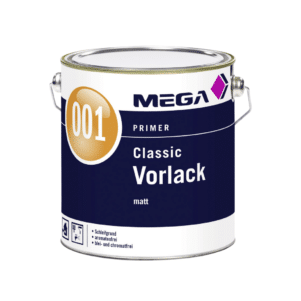MEGA 001 Classic Vorlack 2,50 l weiß – Bild 2