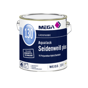 MEGA 130 Aqualack Seidenweiß Plus – Bild 2