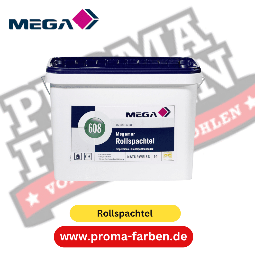 MEGA 608 Megamur Rollspachtel online bestellen bei ProMa Farben MEGA 608 Megamur Rollspachtel