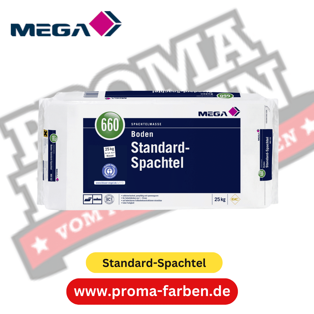 MEGA 660 Boden Standard-Spachtel