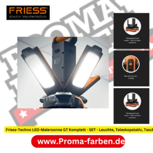 Friess-Techno LED-Malersonne GT Komplett - SET Dimbar, App gesteuert