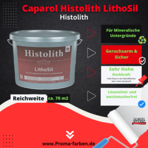 Histolith LithoSil Sol-Silikat-Innenfarbe Weiss – Bild 2