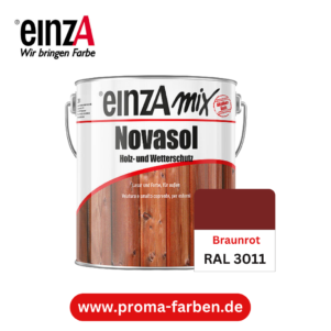 EinzA Mix Novasol RAL 3011 Braunrot – Bild 2