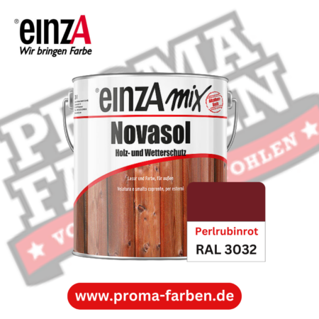 EinzA Novasol RAL 3032 Perlrubinrot online bestellen bei ProMa Farben