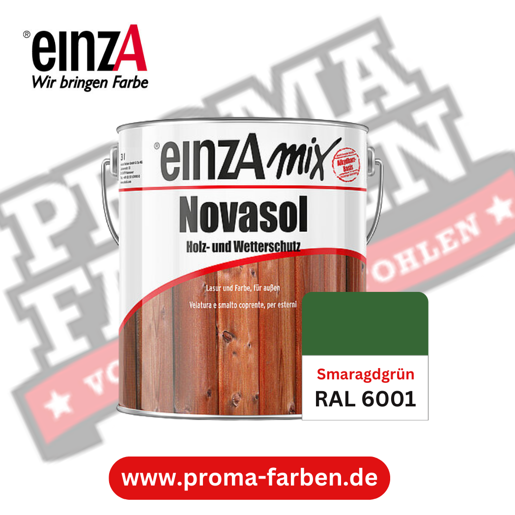 EinzA Mix Novasol RAL 6001 Smaragdgrün