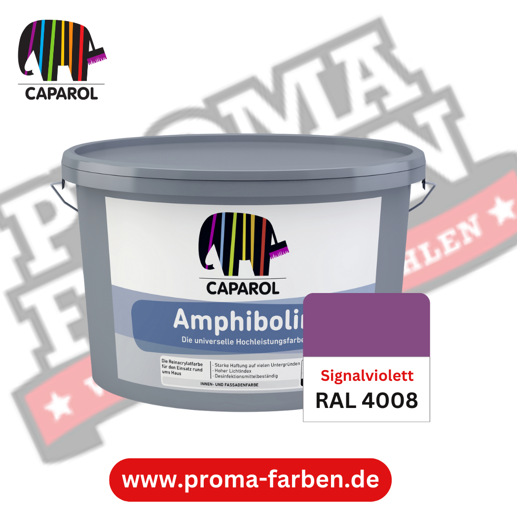 Caparol Amphibolin Fassadenfarbe RAL 4008 Signalviolett Caparol Amphibolin Fassadenfarbe RAL 4008 Signalviolett