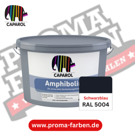 Caparol Amphibolin Fassadenfarbe RAL 5004 Schwarzblau online bestellen bei ProMa Farben