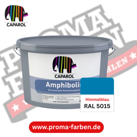 Caparol Amphibolin Fassadenfarbe RAL 5015 Himmelblau online bestellen bei ProMa Farben