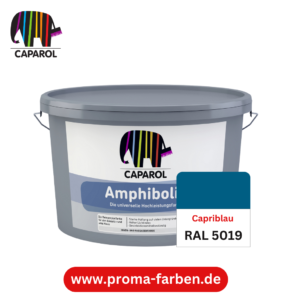 Caparol Amphibolin Fassadenfarbe RAL 5019 Capriblau – Bild 2