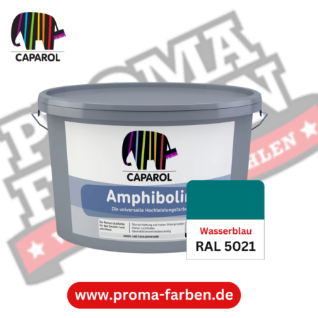 Caparol Amphibolin Fassadenfarbe RAL 5021 Wasserblau online bestellen bei ProMa Farben