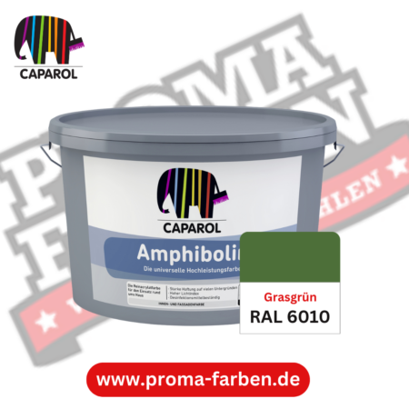 Caparol Amphibolin Fassadenfarbe RAL 6010 Grasgrün online bestellen bei ProMa Farben