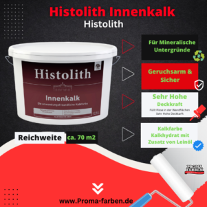 Histolith Innenkalk Weiß & Wunschfarbe 12,50  Liter – Bild 3