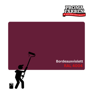 Keim Innostar Silikatfarbe RAL 4004 Bordeauxviolett – Bild 3