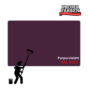 einzA Fassadenfarbe RAL 4007 Purpurviolett – Bild 3