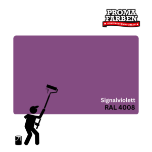 einzA Fassadenfarbe RAL 4008 Signalviolett – Bild 3