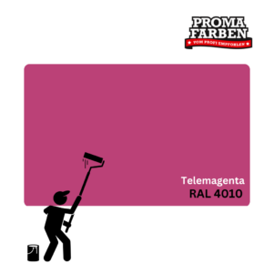 Keim Biosil Wandfarbe RAL 4010 Telemagenta – Bild 3