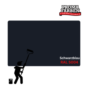 Keim Biosil Wandfarbe RAL 5004 Schwarzblau – Bild 3