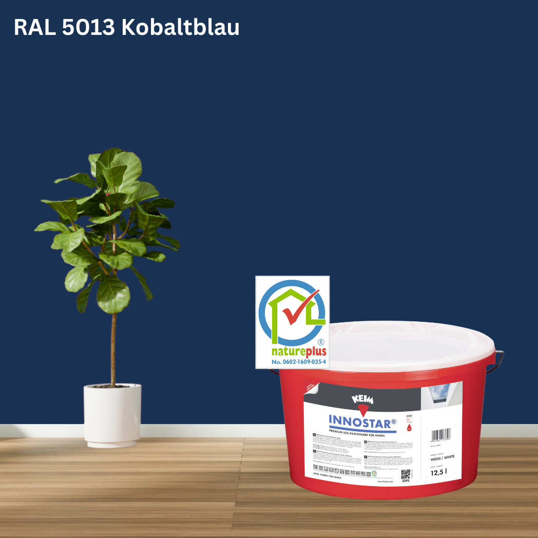 Keim Innostar Silikatfarbe RAL 5013 Kobaltblau Keim Innostar Silikatfarbe RAL 5013 Kobaltblau