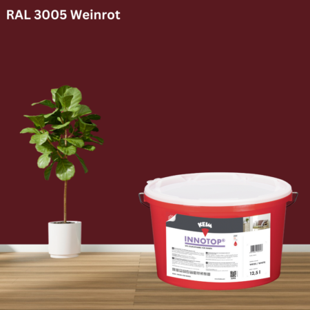 Keim Innotop Silikatfarbe RAL 3005 Weinrot online bestellen bei ProMa Farben