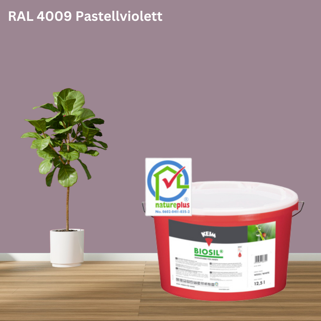 Keim Biosil Wandfarbe RAL 4009 Pastellviolett Keim Biosil Wandfarbe RAL 4009 Pastellviolett