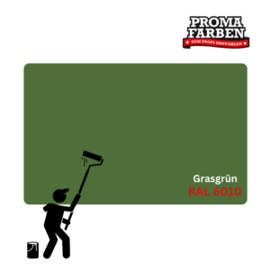 einzA Fassadenfarbe RAL 6010 Grasgrün – Bild 3