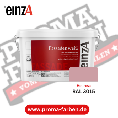 einzA Fassadenfarbe RAL 3015 Hellrosa online bestellen bei ProMa Farben